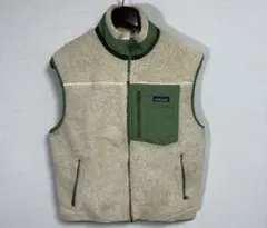 Patagonia クラシックレトロXベスト ナチュラル ピスタチオ