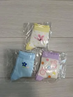 新品　ミキハウス　ベビー靴下3足セット 11〜13cm