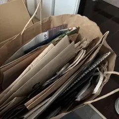 大量の紙製ショップ袋セット 多数