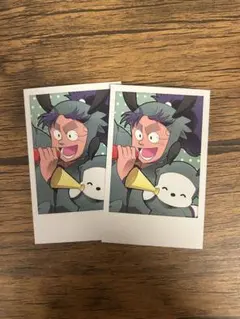 忍たま乱太郎　サンリオコラボカフェ　推しパシャカード　七松小平太2枚セット