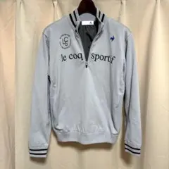y051209 le coq sportif トラックジャケット　Mハーフジップ