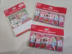 【希少】ディズニー30周年クリスマス メモセット　消しゴム