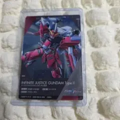 ガンダムシード　ウエハース　インフィニットジャスティスガンダム スーパーレア