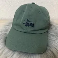 STUSSY カーキ キャップのサムネイル