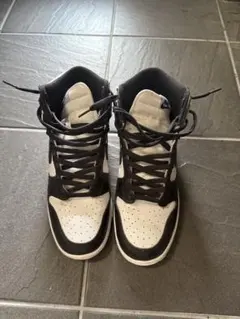 Nike パンダダンク Dunkハイカットスニーカー ブラック/ホワイト