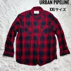 Urban PIPELINE フランネルシャツ XXLサイズ　薄手 アメリカ古着のサムネイル