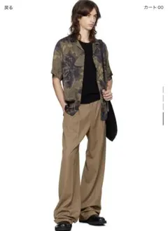 DRIES VAN NOTEN ドリスヴァンノッテン パンツ スラックス 44のサムネイル