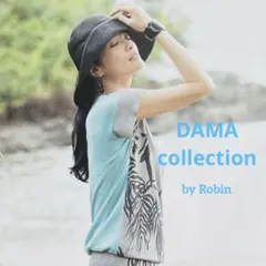 美品　ディノスDAMA collection バイカラーサマーニットプルオーバーのサムネイル