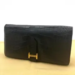 v6】エルメス ベアンスフレ クロコダイル アリゲーター G金具 - メルカリ
