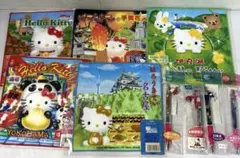 【新品未開封】ご当地キティ まとめ売り タオル5枚＆ペン4本セット 平成レトロ
