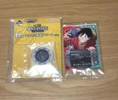一番くじ ONE PIECE モンキー・D・ルフィ プロモカード3枚セットH賞付