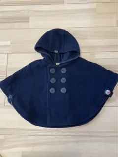 【値下げ】ミキハウス　ポンチョ　70-90