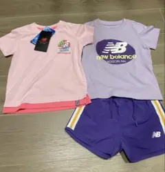 New Balance Tシャツ 2枚 ショートパンツ セットのサムネイル