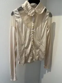 usedアモナヴィー　シースルーシャツ