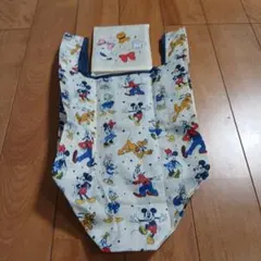 ミッキー キャラクター エコバッグ 収納付き