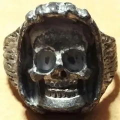 ヴィンテージ メキシカンスカルリング デニスホッパー バイカー イージーライダー