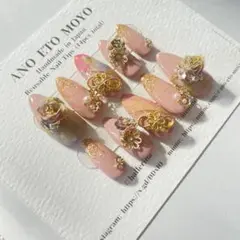 【あ様専用】最短即日発送　和柄ネイルチップ　成人式　振袖　卒業式　初詣　袴