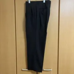 90s ヴィンテージ スラックス ウール イタリア製 ブラック