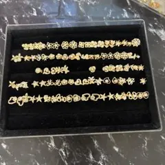 ラインストーン ピアス 大量セット まとめ売り