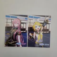 初音ミク ローミク ローソン50周年スペシャルライブ 鏡音リン巡音ルカブロマイド