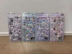 ピ*ー様 ふわふわドロップシール 4枚セット