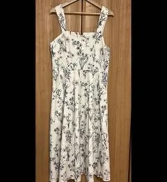 花柄キャミワンピース スナ系