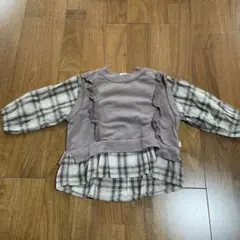 キッズ ドッキングトレーナー チェック柄