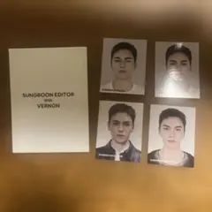 成分エディター　VERNON バーノン　証明写真　ノベルティ