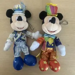 ミッキー ぬいぐるみバッジ