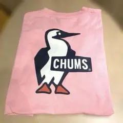 チャムス　ブービーバード　バックプリント　ピンク　tシャツ Ｌサイズのサムネイル