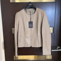 新品☆ ANAYI ラムレザーファスナー　ジャケット/セオリー、23区、ロペ