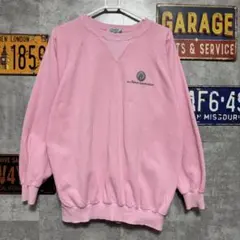 90s CRUISE Collection ピンク スウェット XL 古着