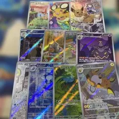 TCG 人気AR ビクティニ　ミミッキュ　ライチュウなど151 クレイバースト