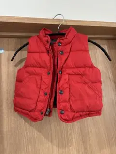 baby GAP 赤 ベスト 12-18ヶ月