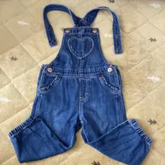 H&M デニムオーバーオール 92cm