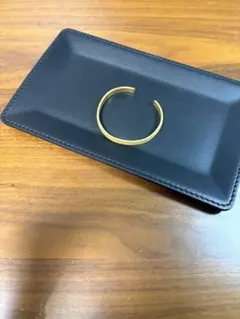 レザークラフトハンドメイド 真鍮リング (革変更のオーダー可)