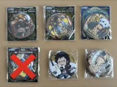 ONEPIECE トラファルガー ロー 缶バッジ　まとめ売り セット