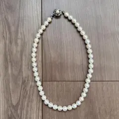 パール風ネックレス　冠婚葬祭