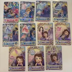 ディズニー プリンセス トレーディングカード 11枚セット