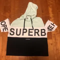 ピンクラテ　xxs  フード付きＴシャツ