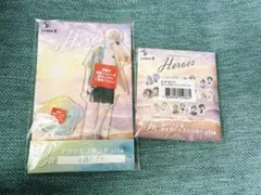 にじさんじ 海の家 アクリルスタンド 缶バッジ 緋八マナ 各1点