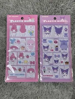 マイメロディクロミプラスチックモデルシール２枚セット
