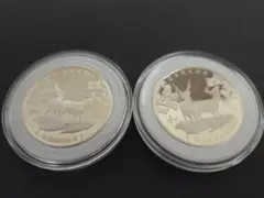 2016年カナダ メイプルリーフ銀貨 2セット - メルカリ