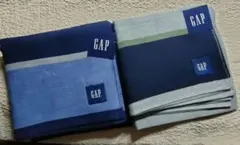 GAP　メンズ　ハンカチ　2点セット