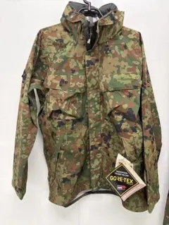 モンベル GORE-TEX カモレインスーツ M 自衛隊迷彩 上下セットのサムネイル