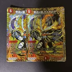 熱血v龍ガイギンガ　シークレット　2枚