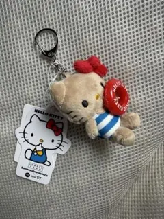 LOWRYSFARM ハローキティ ぬいぐるみ キーホルダー 日焼け キティ