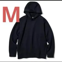UNIQLO ウルトラストレッチドライスウェットプルパーカ　黒09:ブラック