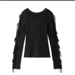 snidel♡ ホールデザインニットプルオーバー