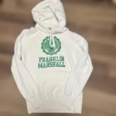 FRANKLIN MARSHALL ホワイトパーカー S